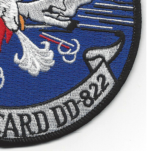 USS Robert H. McCard DD-822 Ram Patch