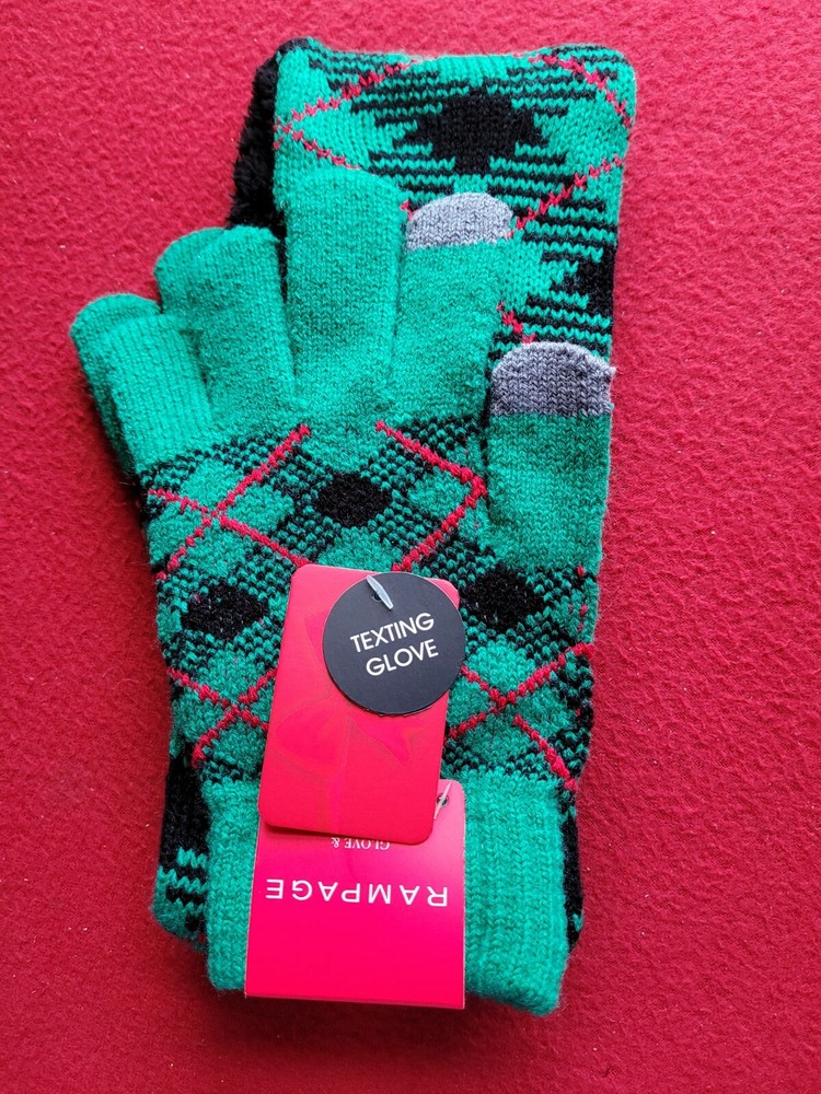 Women's Winter Texting Gloves And Earband Set
