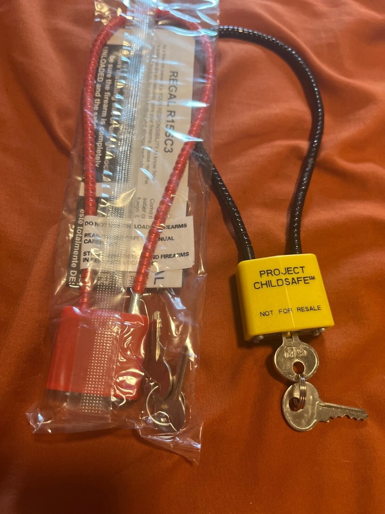 2 pack safety fire arm gun locks