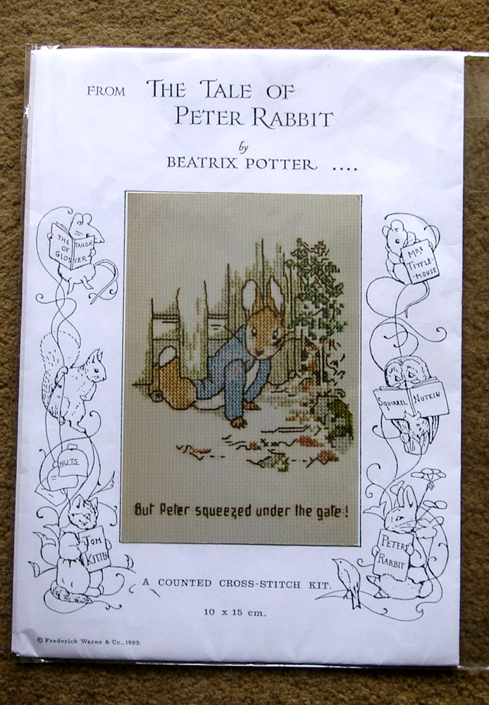 BEATRIX POTTER CROSS STITCH KITS PICK & MIX
