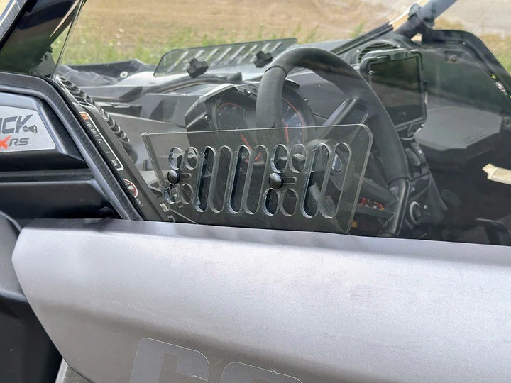Can Am Maverick X3 Venting Polycarbonate Upper Doors Kit by Spike Powersports