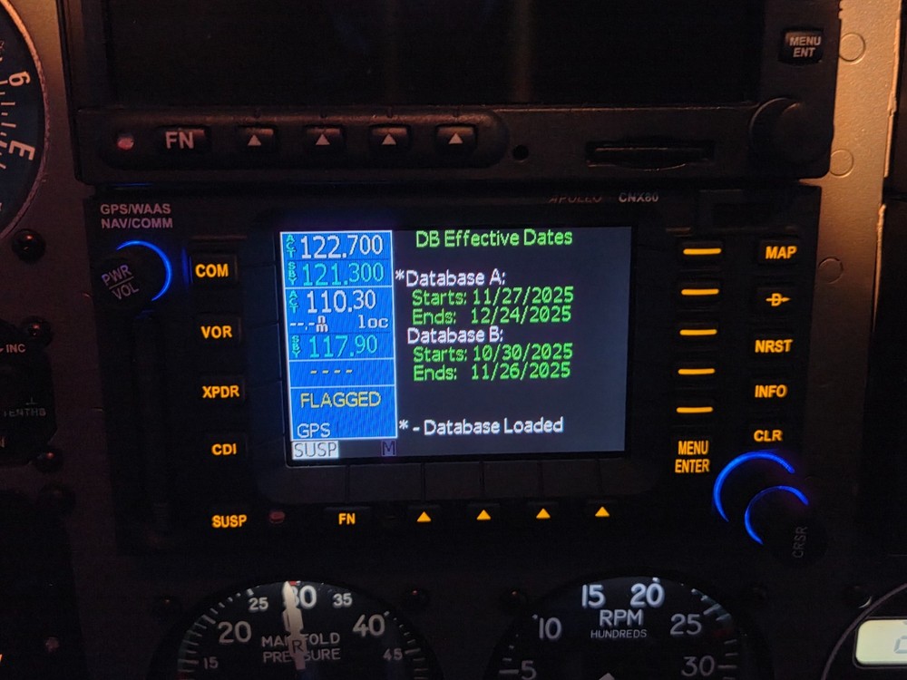 Garmin GNS480/CNX80 Generic Database Card