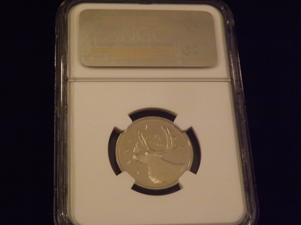 1995 25 C Canada NGC PF 70