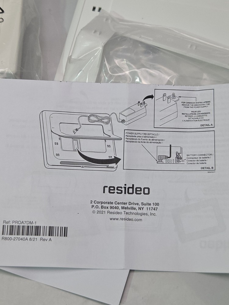 Resideo PROA7DM-1 Desk Mount Kit