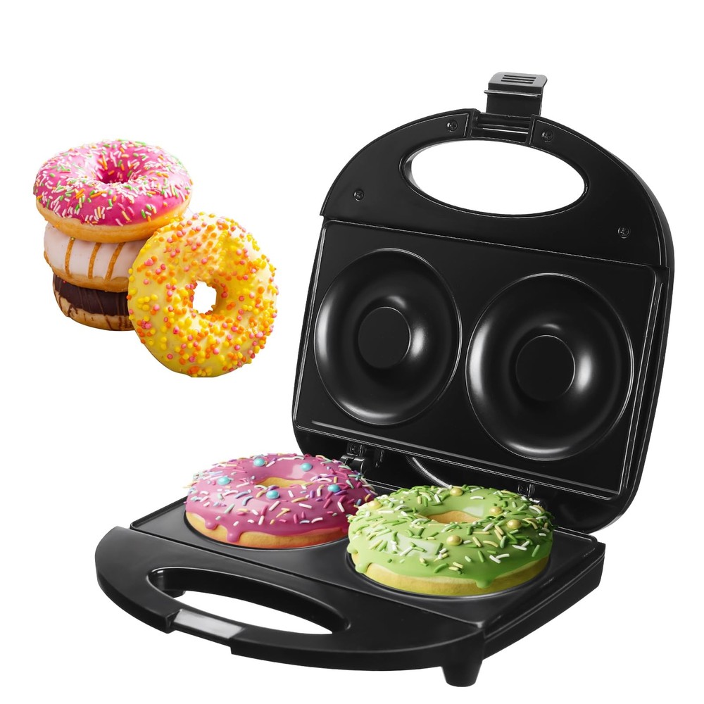 Donut Maker，Mini donut machine，Mini Donut Maker Machine Doughnut Maker,2 Extr...