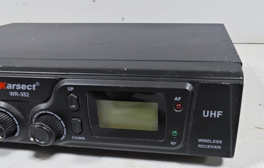 Karsect WR-352 Receiver - Used, Untested, No Accessories