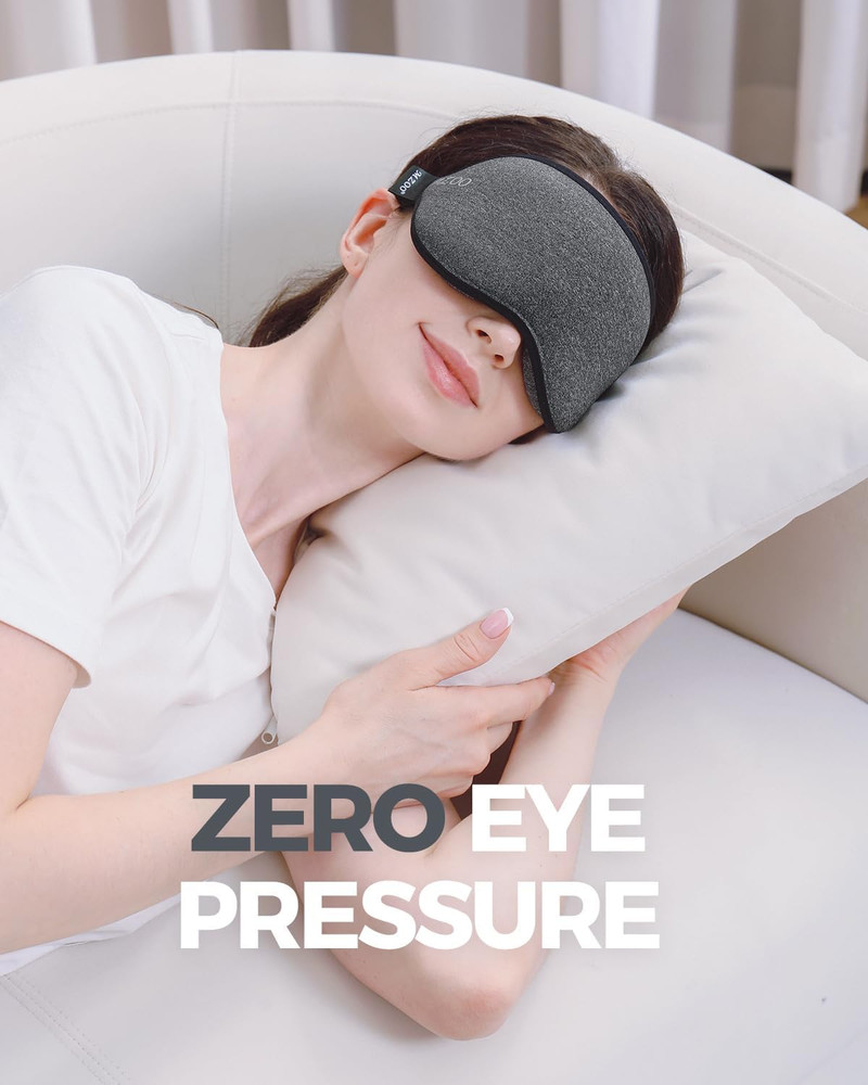 3D Luxury Sleep Mask - Complete Light Blocking for Comfortable Sleep