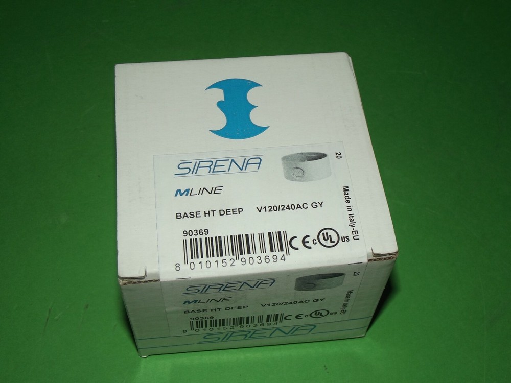SIRENA M Line Base HT Deep V120/240AC GY