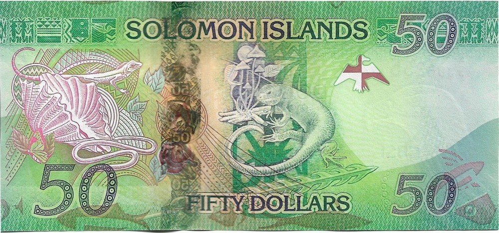 SOLOMON ISLANDS 2013 50 Dollars A/3 P35 UNC