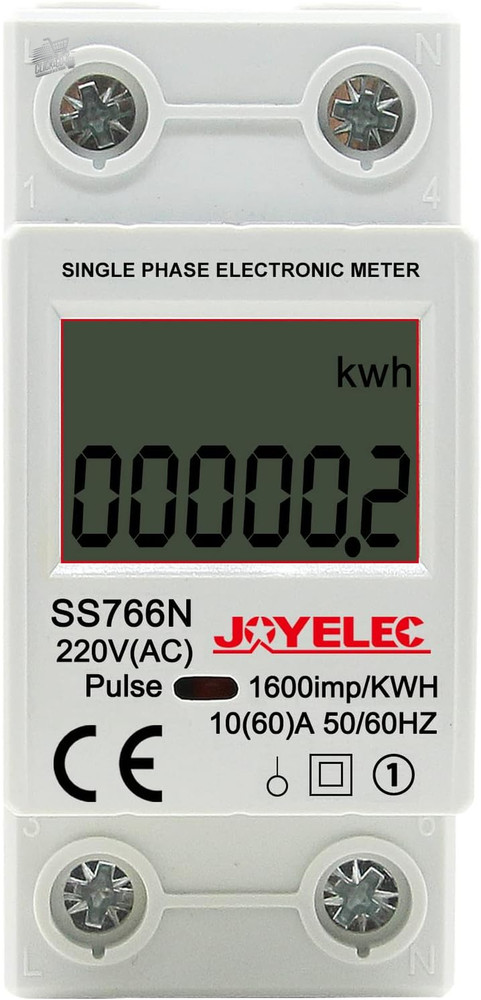2 pcs SS766N electricity meter, power consumption meter, D meter