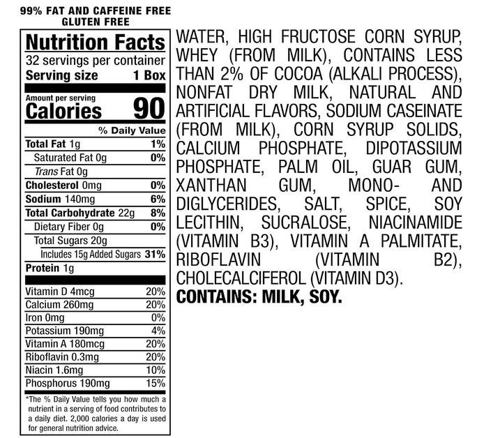 Yoo-hoo Chocolate Drink, 6.5 fl oz boxes, 32 pack