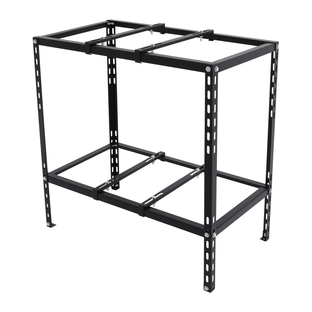 Air Conditioner Unit Support Bracket Black Stand Bracket Split Ground Bracket