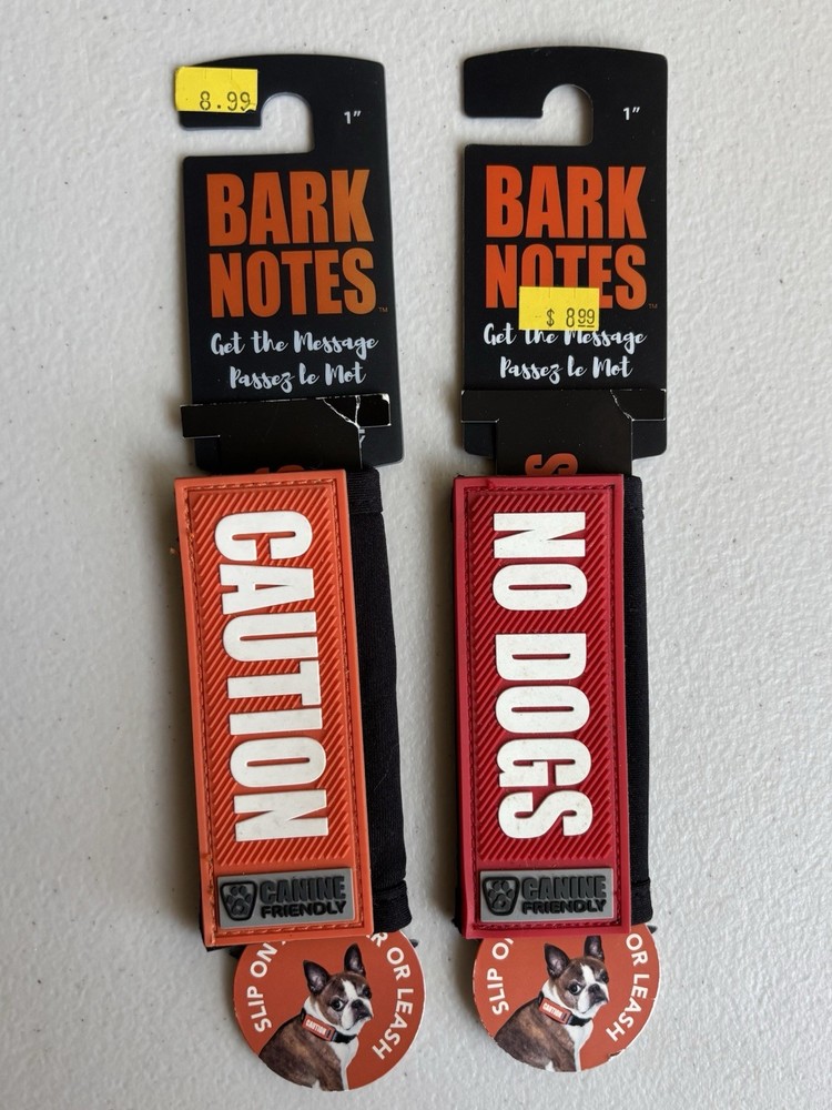 13 Piece Bark Notes Bundle Tags for Leash and Collar