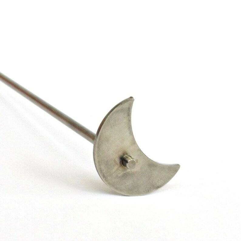 Half moon cabochon mandrel - Lampwork Tool