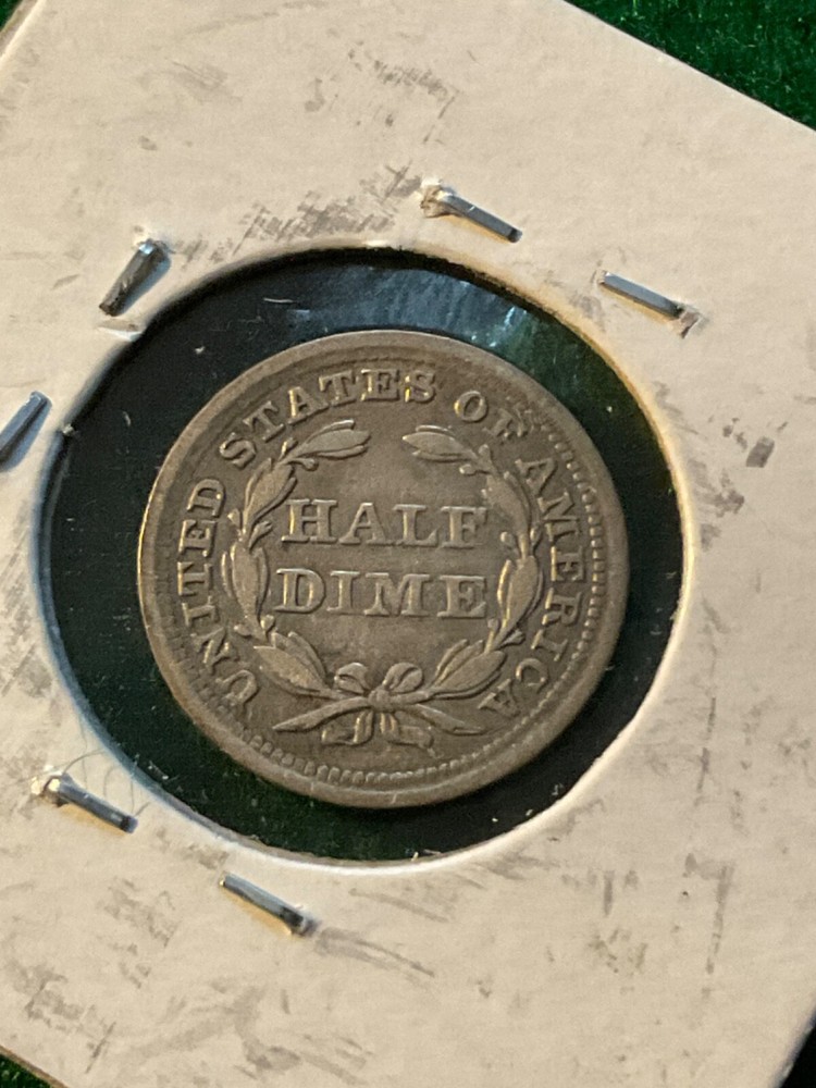 1856 Silver Seated Half Dime - TD4