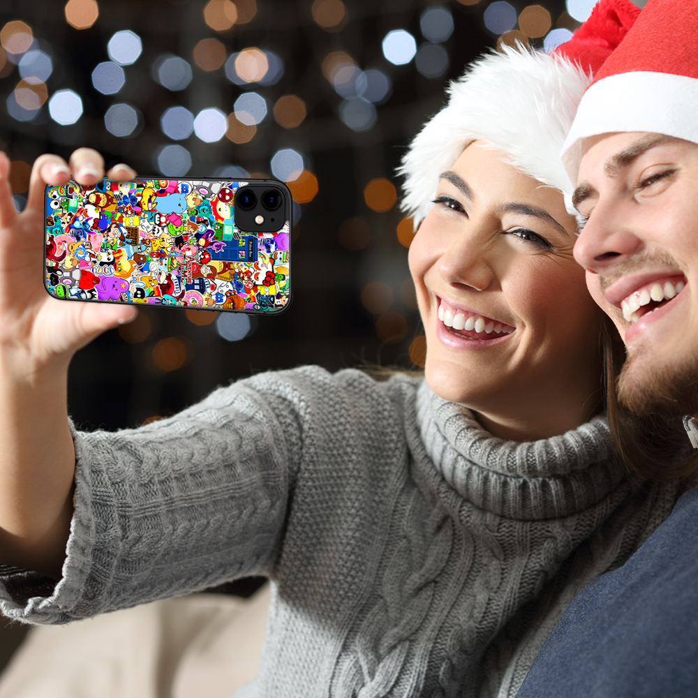 Skins Decal Wrap for Apple iPhone 11 - Sticker collage