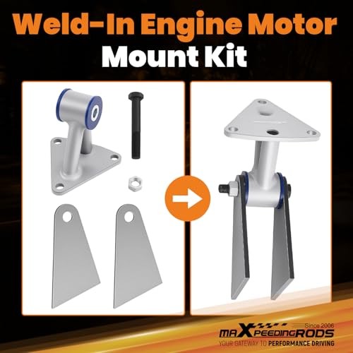 maXpeedingrods Universal Engine Motor Mount Kit, Fit for Chevy Small & Big