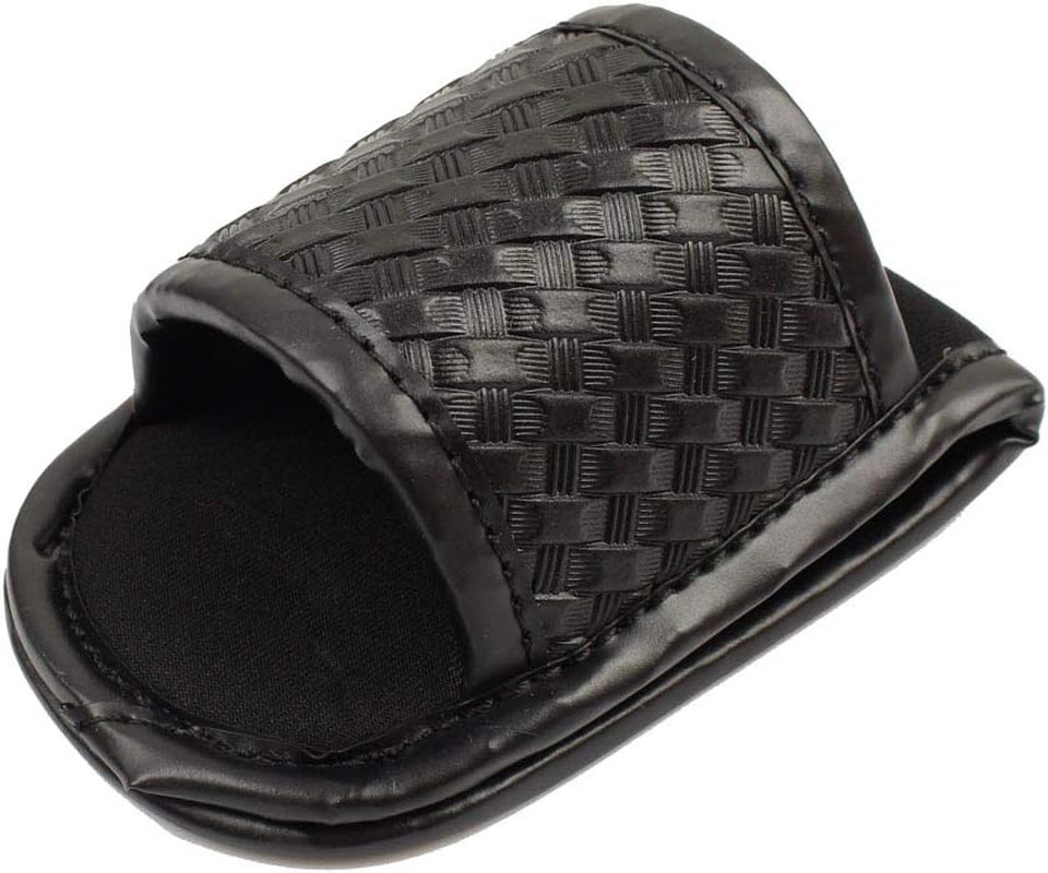 Compact Flashlight Holder, Open Top Compact Light Holder -Duty Belt Basketweave