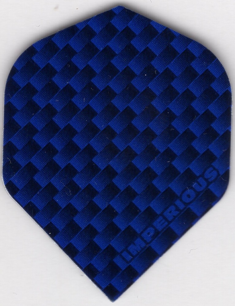 BLUE IMPERIOUS Dart Flights: 3 per set