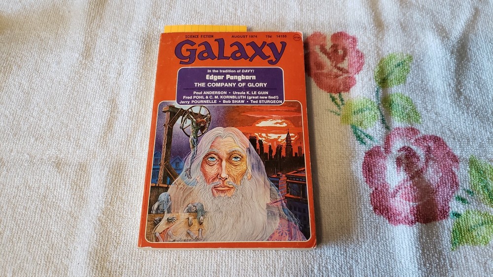 GALAXY MAGAZINE - AUGUST , 1974  *SIGNED*   -RH-