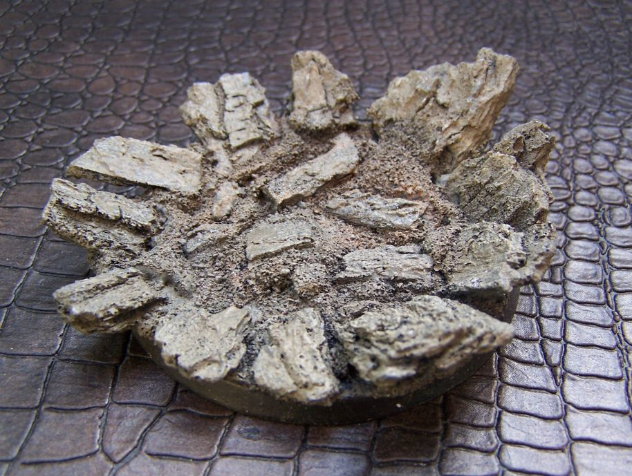 60mm Resin Base DISTURBED GROUND WARHAMMER 40K