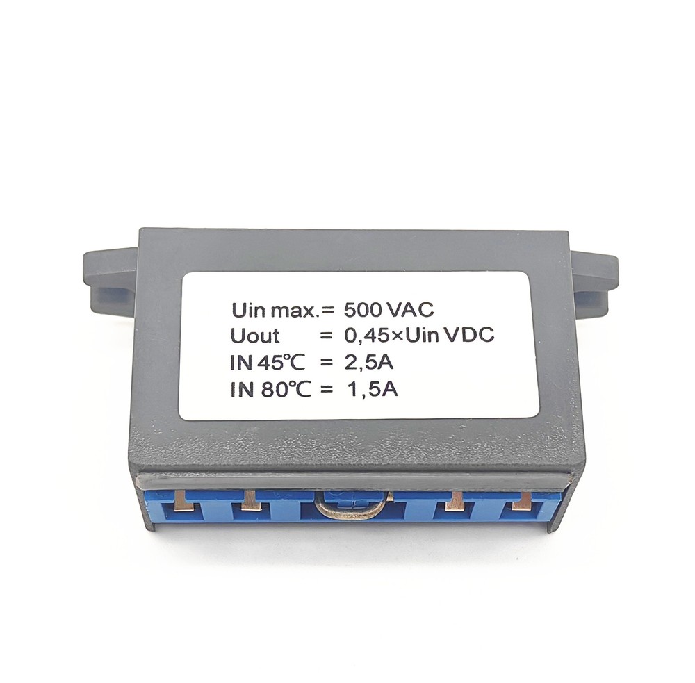 Motor Brake Rectifier Module DDY 500-02-2D 500VAC Half Wave Rectifier