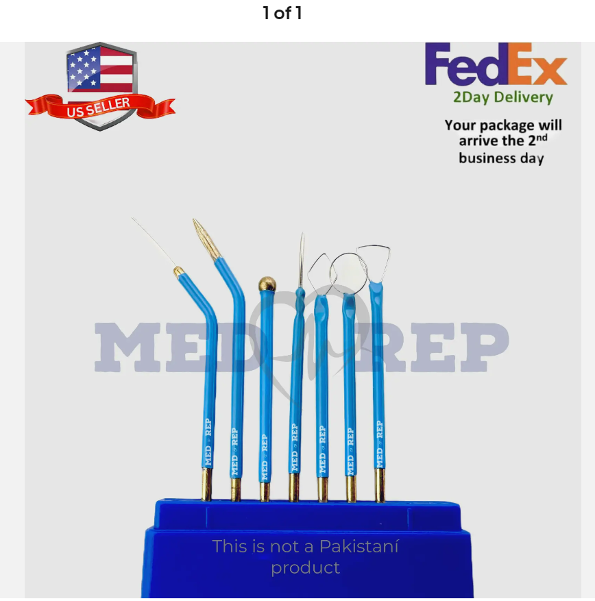 Ellman Dental Standard Electrodes set 7 pcs
