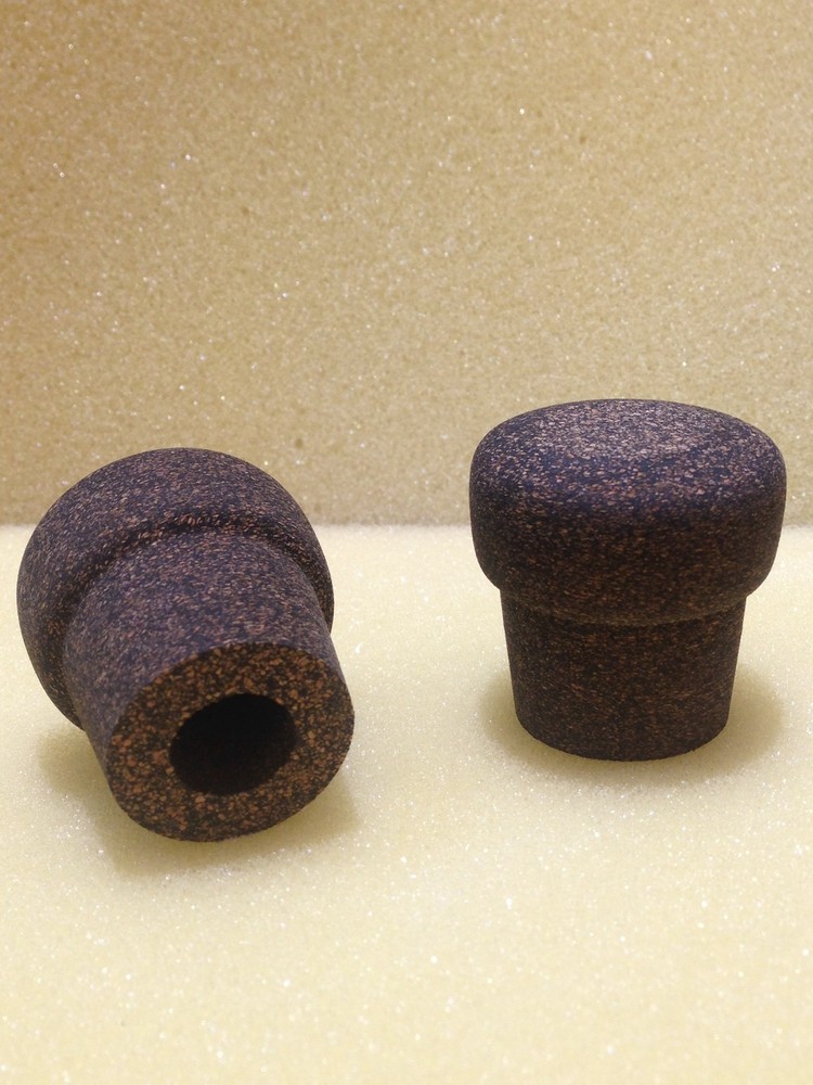 Cork Rings, Large Rubberized Butt Cap, One Butt Cap
