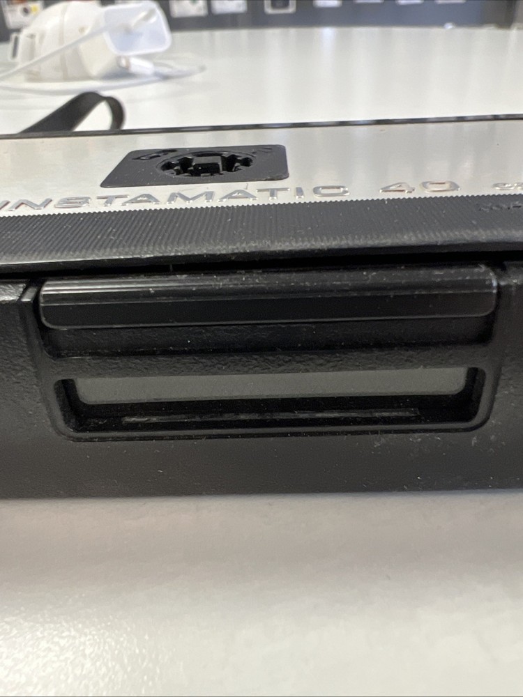 Kodak Pocket Instamatic 40 Camera, Old, Suede Case