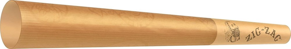 ZIG-ZAG Pre Rolled Cones Unbleached 1 1/4 Size (24-Pack) 6 Cones Per Pack