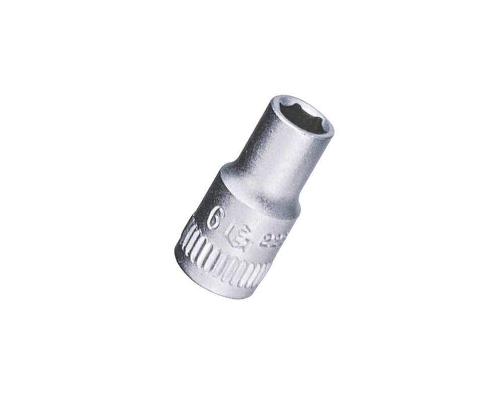 Genius Tools 1/4" Dr. 12mm Hand Socket - 222512