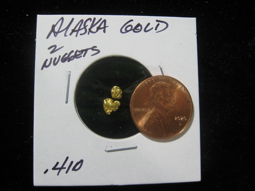 ALASKA GOLD 2 NUGGETS  .410 GRAM