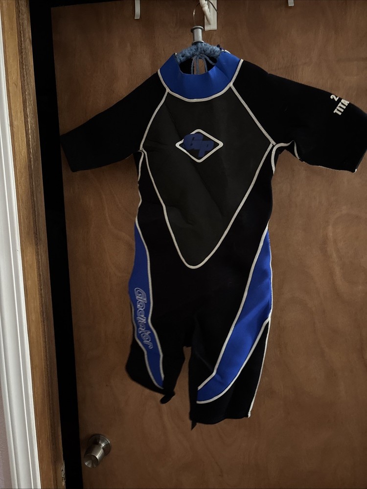 GP Unisex 2/2mm Neoprene Shorty Spring Suit Size 10
