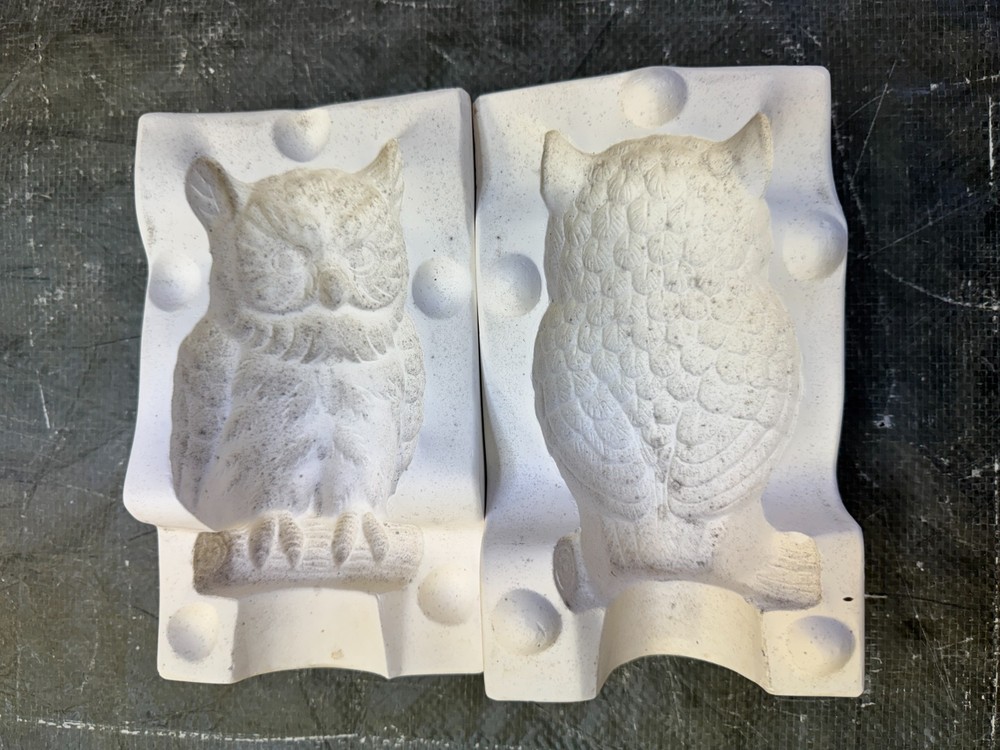 VINTAGE MACKY'S CERAMIC MOLD #131 OWL