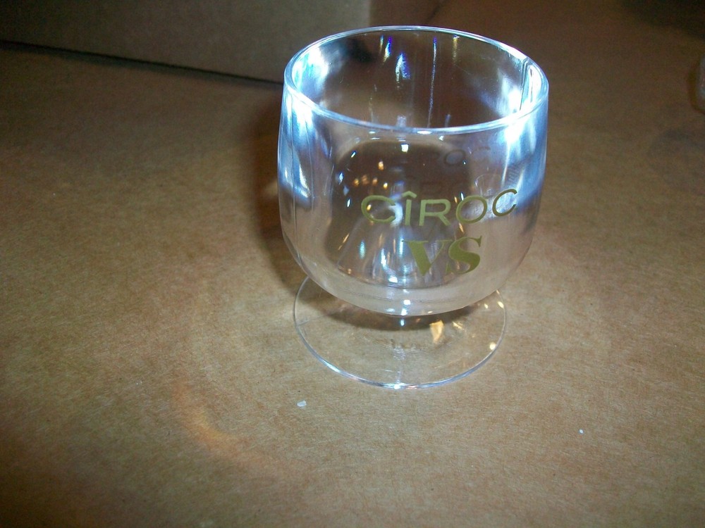 20pc Ciroc VS Sampling Snifter - Plastic -2oz- NEW GREAT FOR PARTIES