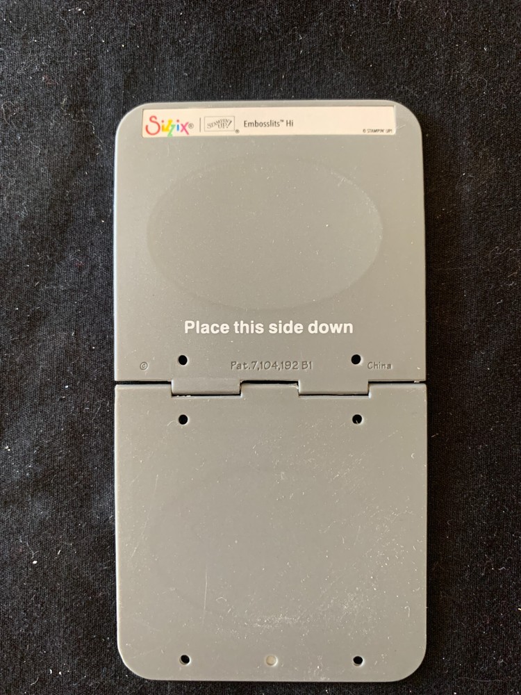 Stampin Up Sizzix Embosslits - Hi