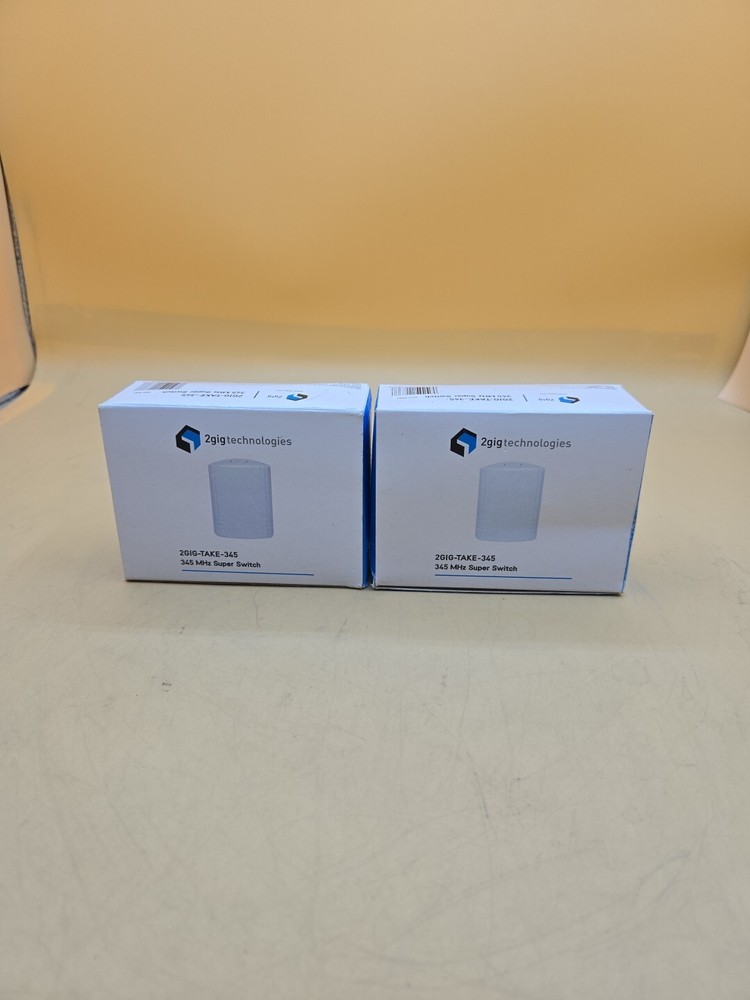 2GIG-TAKE-345 MHz Super Switch Wireless Home Security Takeover Smart Module 2 PK
