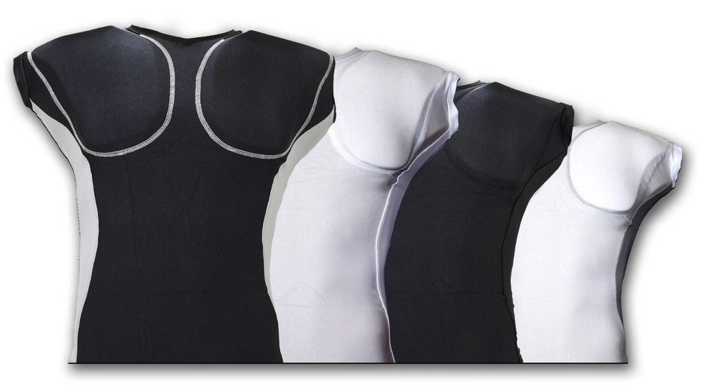 Black Padded Chest Base Layer Buffer for TACTICAL COMBAT RIG VEST