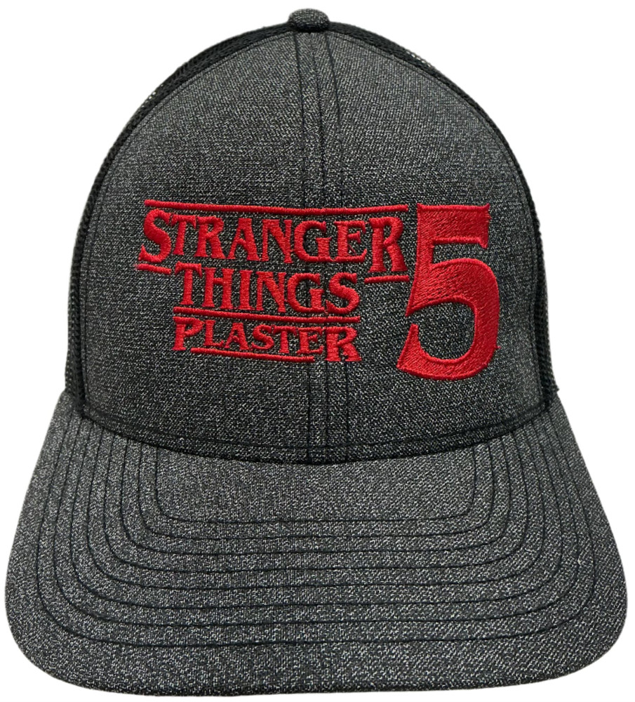 Stranger Things S5 Dark Grey Hat Cast & Crew Gift