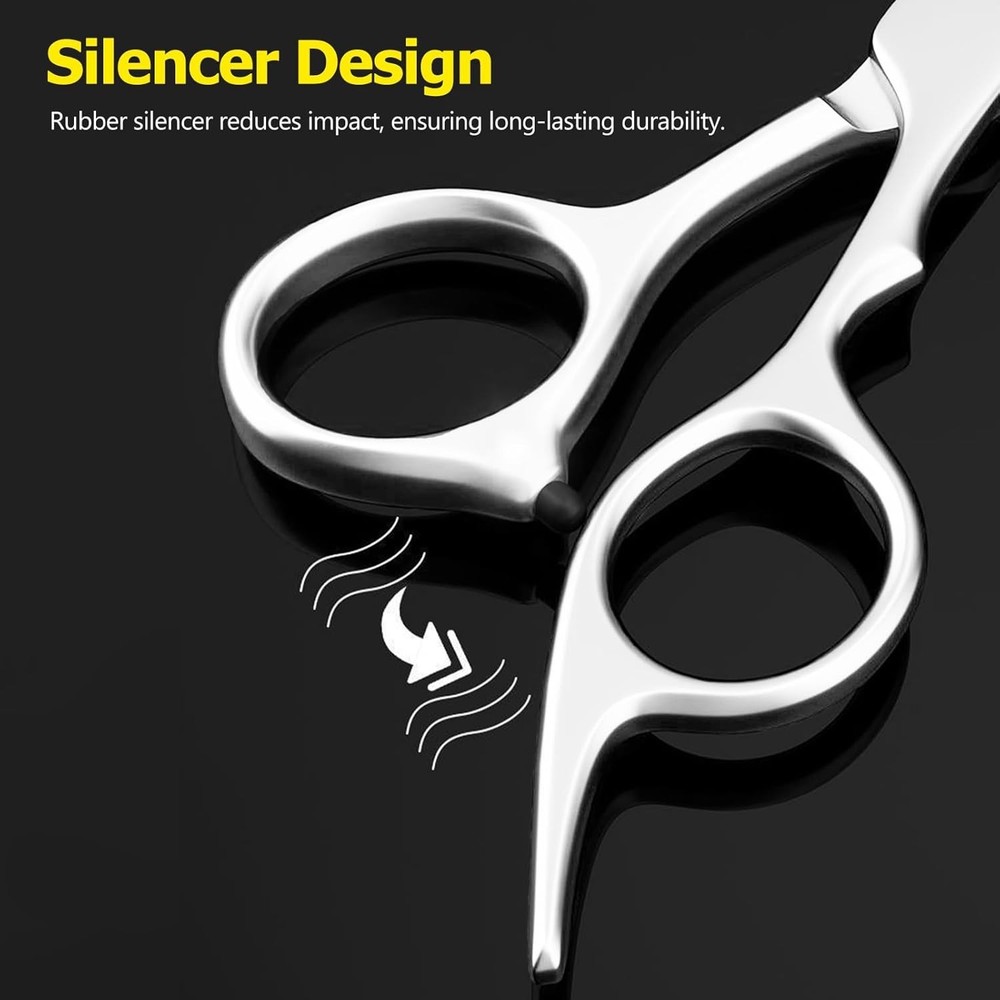 6" Hair Dressing Scissors Barber Thinning Thinner Shears - Tension Adjustable