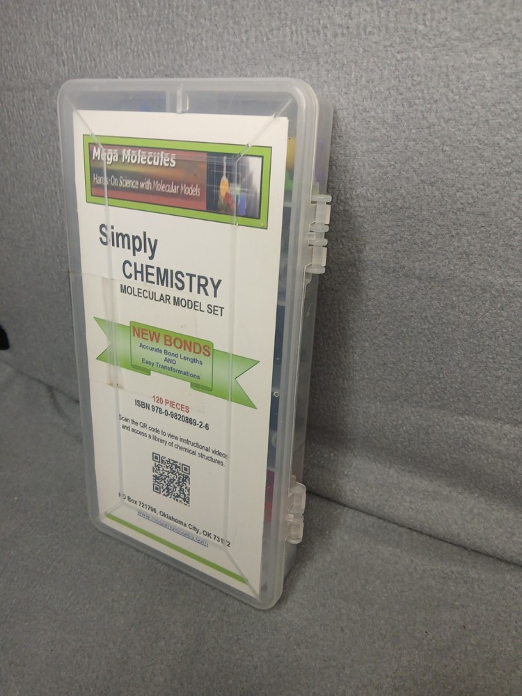 Simple Chemistry Molecular Model Set Kit Mega Molecules Homeschool Science