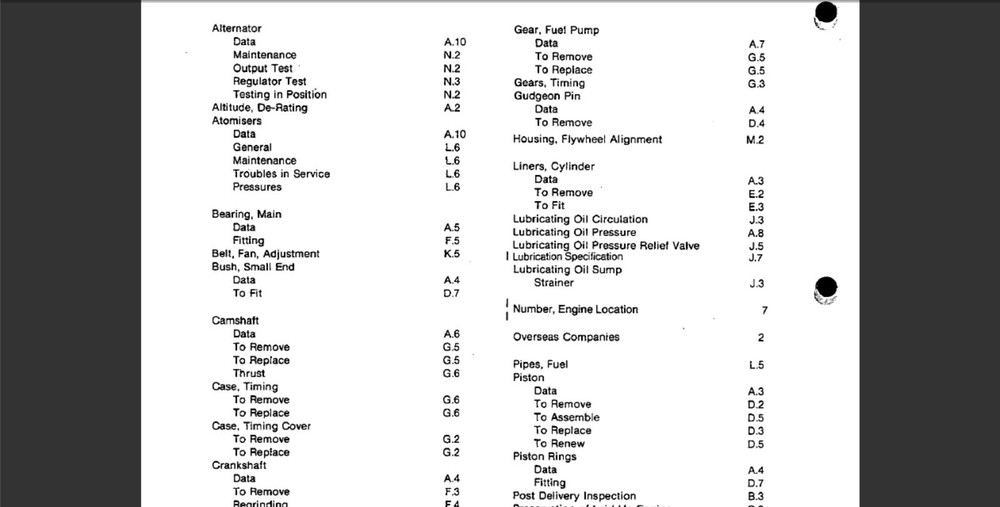 Perkins 4.2032 Diesel Engine Workshop Service manual