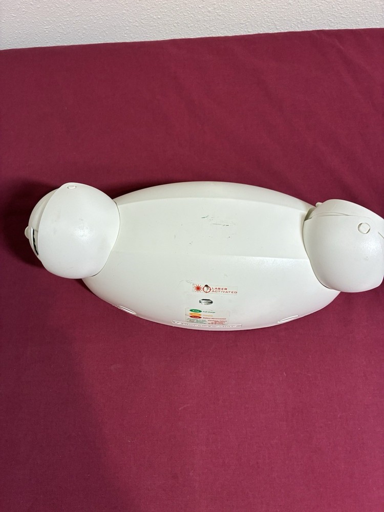 Lithonia Lighting Emergency Light Dual-Headed Laser Activated