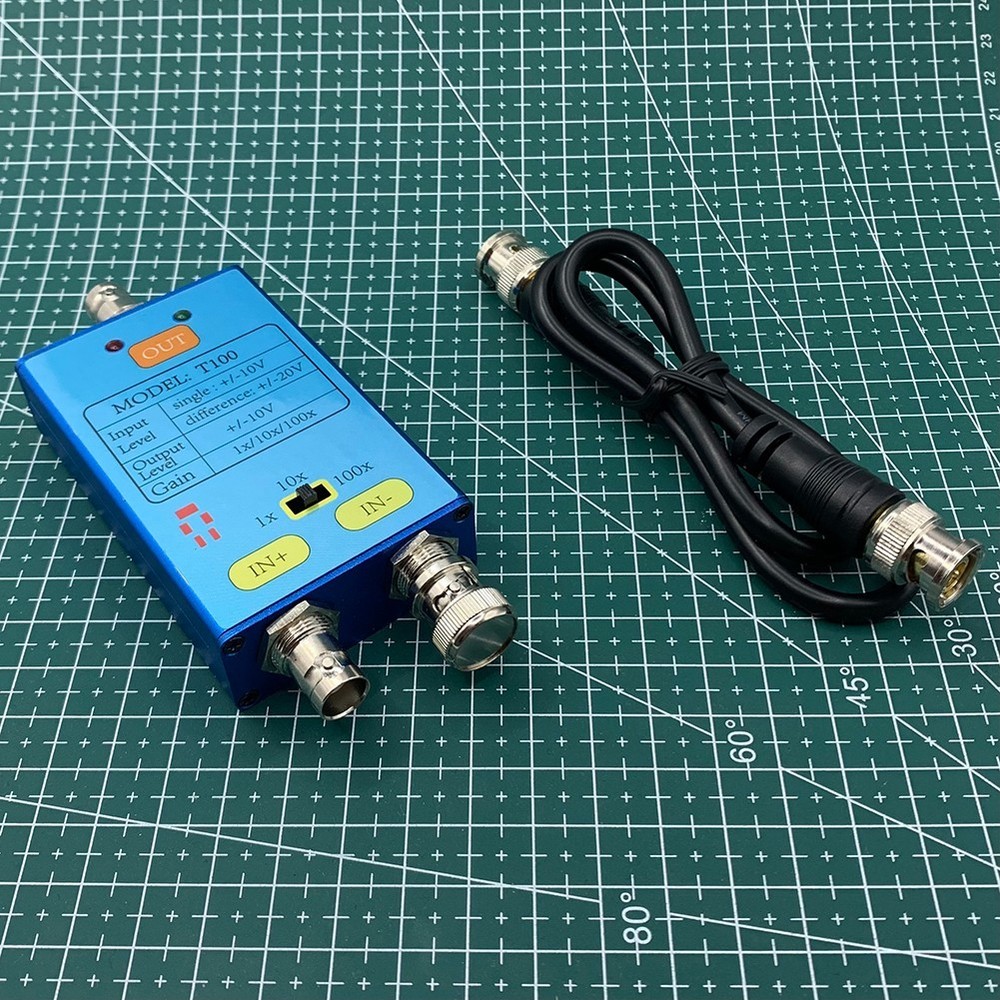 Battery Powered Differential Probe Single Ended Input Impedance Maintenance