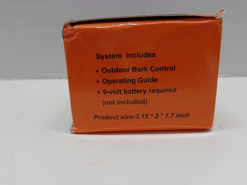 Outdoor Bark Control CSB19 NIB