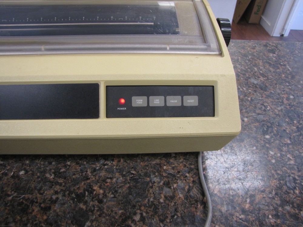 Vintage Diablo Systems 620 Printer - Powers on red light