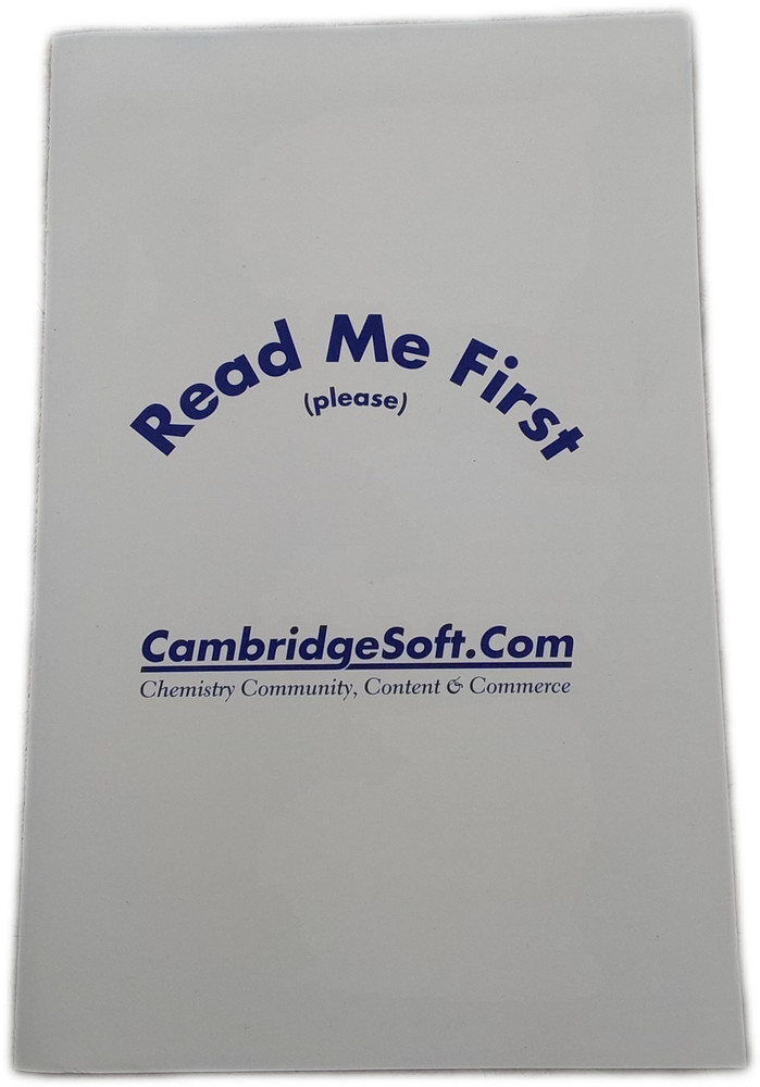 CambridgeSoft CS Chem3D Molecular Modeling Analysis Software CD