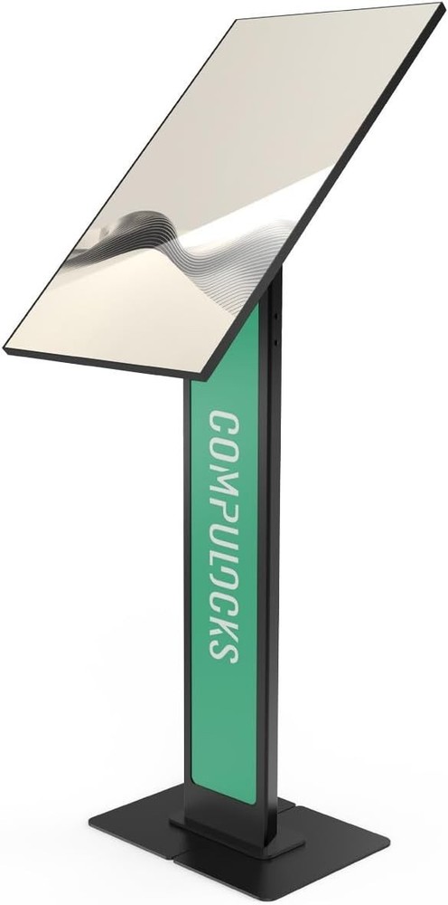 Compulocks Brandable VESA Floor Stand – Freestanding Secure Display Stand