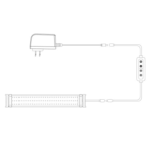 Aquarium Light Timer&Dimmer, Easy to Program Fish Tank Light Controller