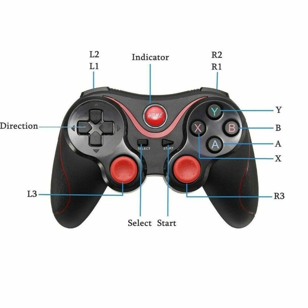 Control de juego recargable para celular android iPhone gamepad con Bluetooth